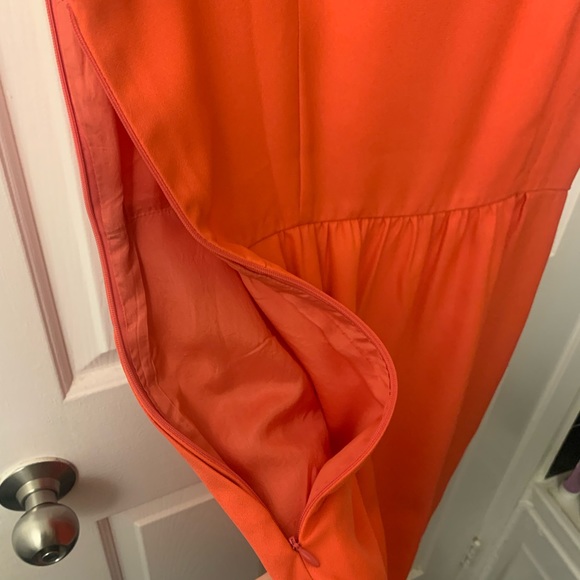 J. Crew A-Line dress - coral - Picture 3 of 4